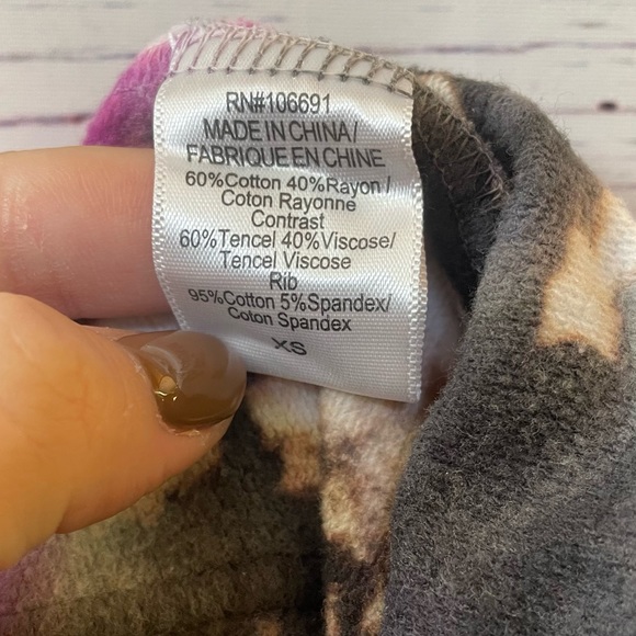 Young Fabulous & Broke Tie Dye Jogger Pants - size XS - Picture 6 of 7